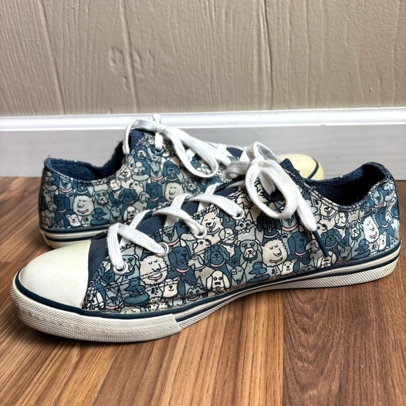 Bobs Sneakers Dog Novelty Print Lace Up Utopia Sneakers Memory Foam - Picture 4 of 12